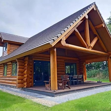 Unieke Houten Villa Met Sauna In Twente - 5P Den Ham エクステリア 写真