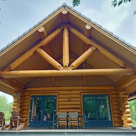 Unieke Houten Villa Met Sauna In Twente - 5P Den Ham エクステリア 写真
