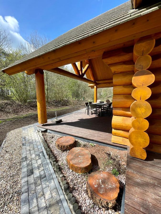 Unieke Houten Villa Met Sauna In Twente - 5P Den Ham エクステリア 写真