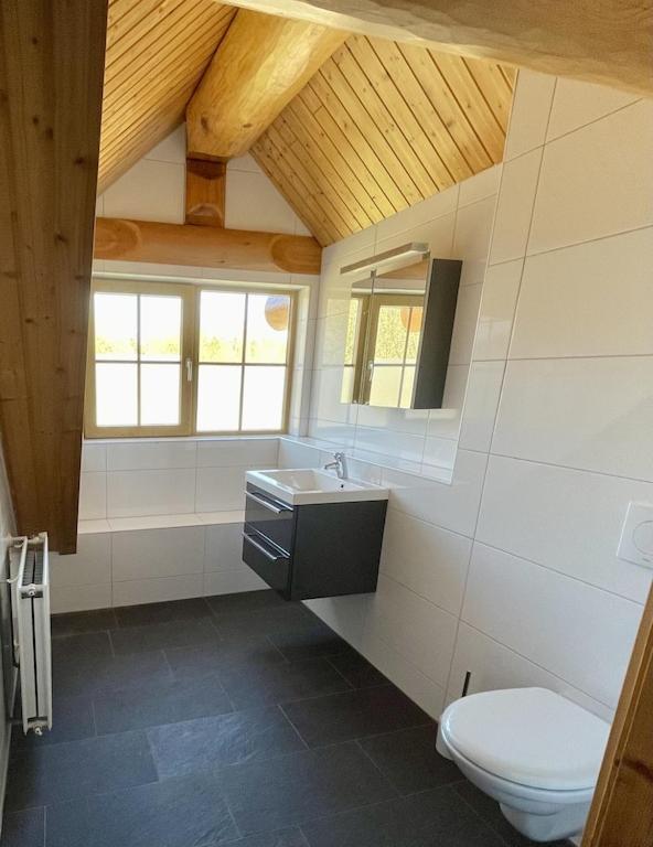 Unieke Houten Villa Met Sauna In Twente - 5P Den Ham エクステリア 写真
