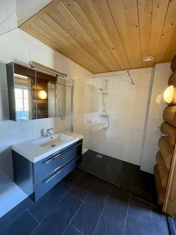 Unieke Houten Villa Met Sauna In Twente - 5P Den Ham エクステリア 写真